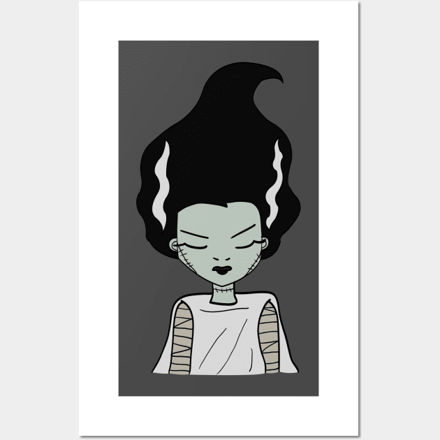 The Bride Herself Wall Art by NightmareProds